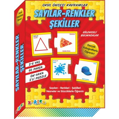 Okul Öncesi Sayılar Renkler Şekiller